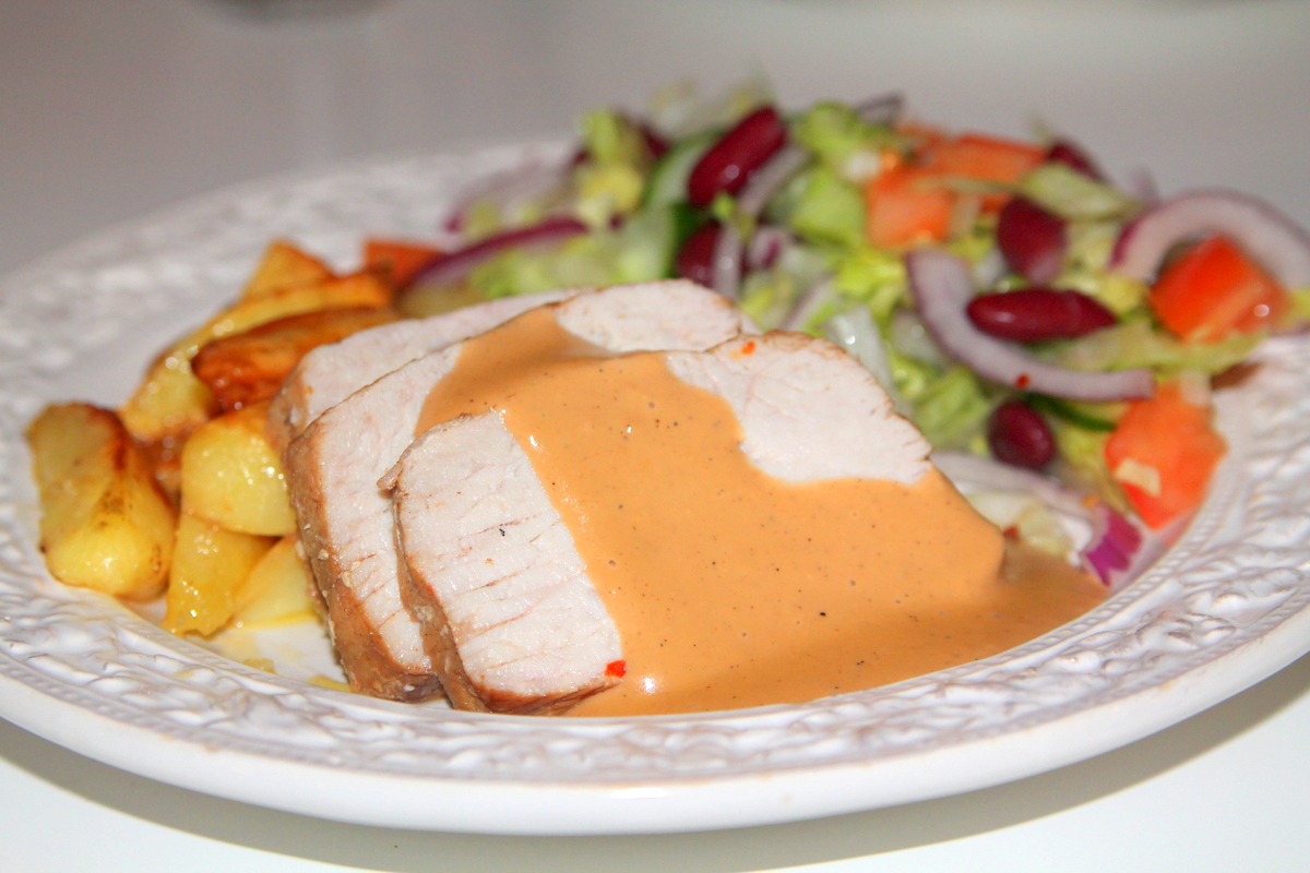 Laga fläskytterfile